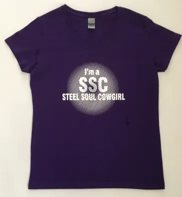 I'm a SSC Steel Soul Cowgirl Tee (Purple)