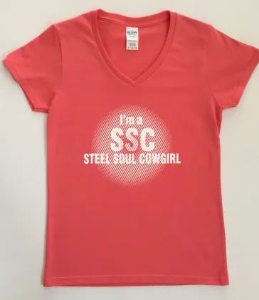 I'm a SSC Steel Soul Cowgirl Tee (Red)